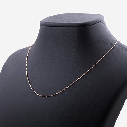 Золотий ланцюжок - Сінгапур (1 мм) ц00043-1 №2