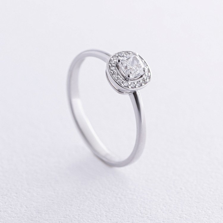 Золота каблучка з діамантами 235481121 від ювелірного магазину Онікс