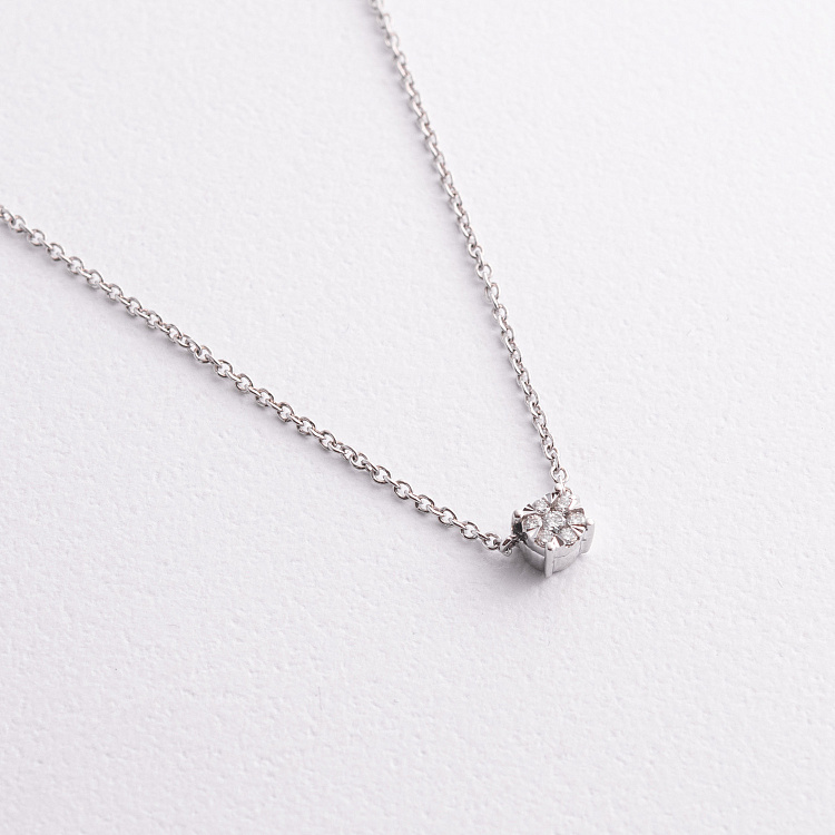 Золоте кольє з діамантами колб0170ca від ювелірного магазину Онікс - 1