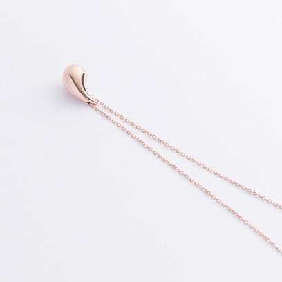 Колье "Megan" в красном золоте (Small) кол02576 №3