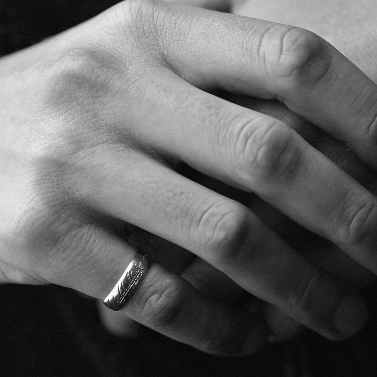 Серебряное кольцо "Властелин колец" 11292 от ювелирного магазина Оникс - 5