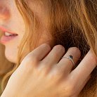 Помолвочное кольцо с бриллиантами (белое золото) 236321122 от ювелирного магазина Оникс - 1