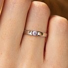 Помолвочное золотое кольцо с бриллиантом кб0422 от ювелирного магазина Оникс - 3