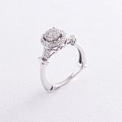 Золотое кольцо с бриллиантами к543 от ювелирного магазина Оникс