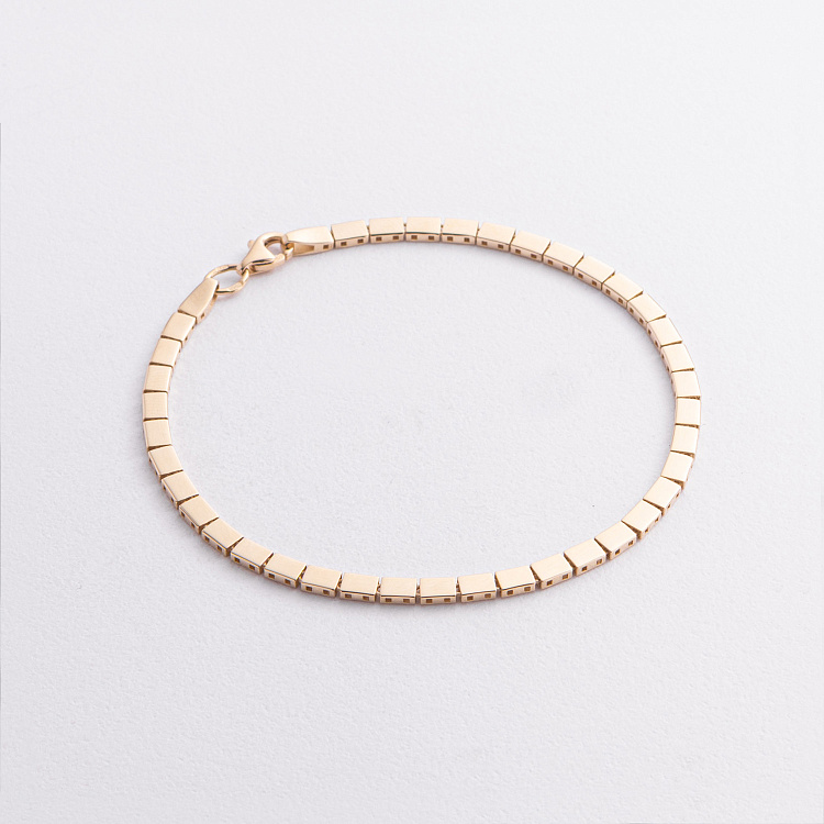 Браслет "Aria" в желтом золоте б05710 Браслет "Aria" в желтом золоте б05710 от ювелирного магазина Оникс