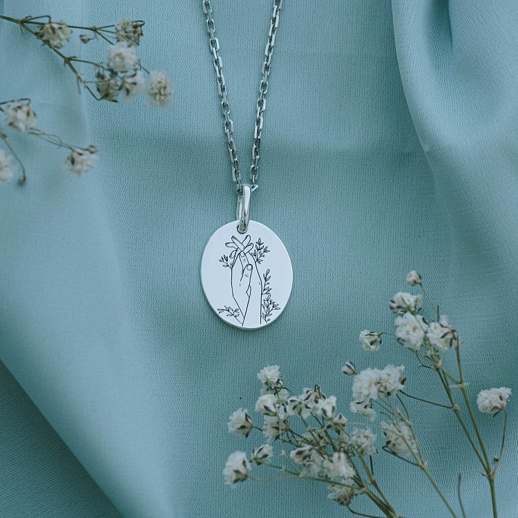 Срібний кулон "Особливий зв'язок" 133045св від ювелірного магазину Онікс - 1