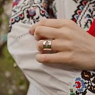 Серебряное кольцо "Моя Украина" 112211 от ювелирного магазина Оникс - 12