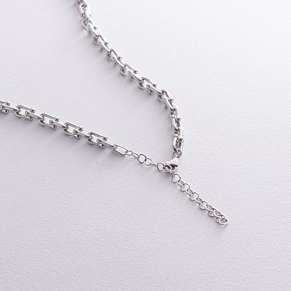 Колье "Фантазия" в белом золоте кол02229 №3