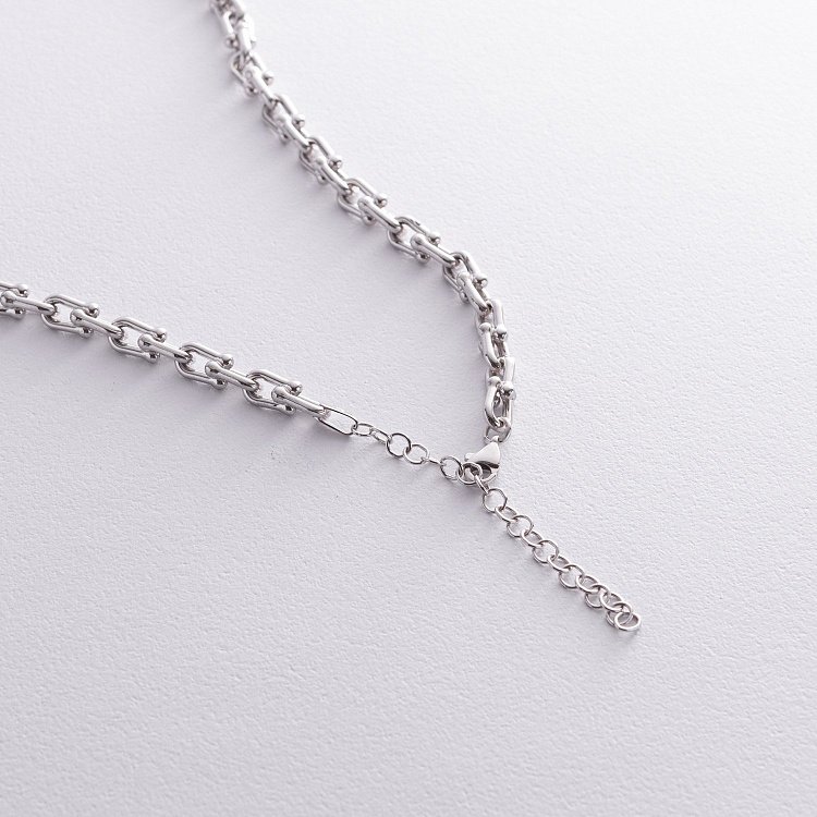 Колье "Фантазия" в белом золоте кол02229 от ювелирного магазина Оникс - 2