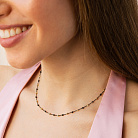 Кольє "Кульки" у жовтому золоті кол02619 от ювелирного магазина Оникс - 3