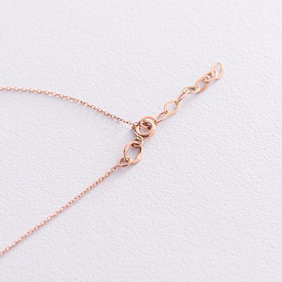 Золоте кольє з літерою "Н" кол01256Н №4