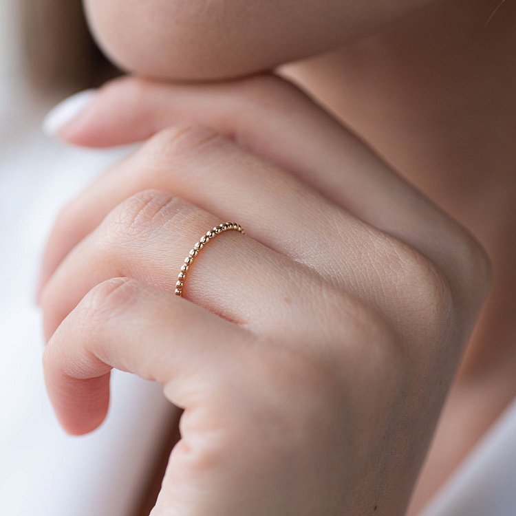 Каблучка в жовтому золоті к06633 від ювелірного магазину Онікс - 11