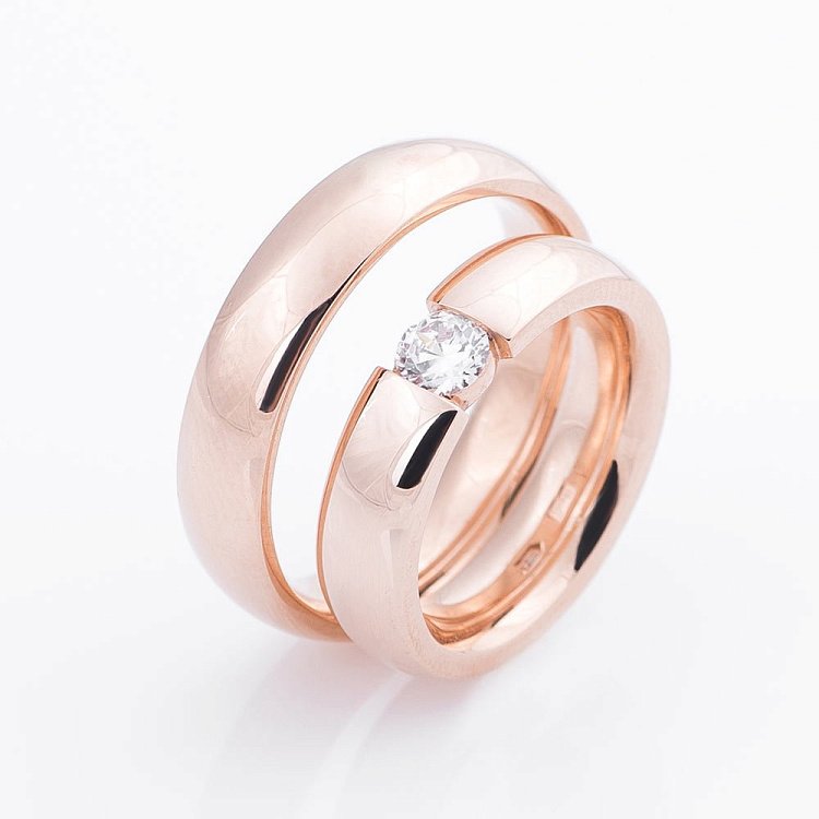 Обручальное кольцо обр000120 - 3 Обручальное кольцо обр000120 от ювелирного магазина Оникс - 3