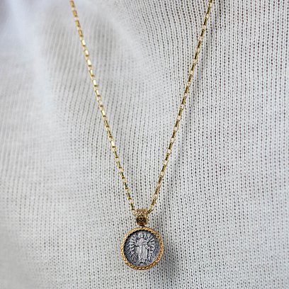 Серебряная ладанка "Ангел Хранитель. Молитва" 132962 №2