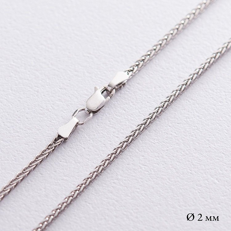 Срібний ланцюжок (плетіння Спіга) р010011 від ювелірного магазину Онікс