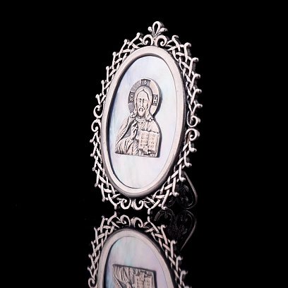 Икона "Иисус" с перламутром 23464и №2