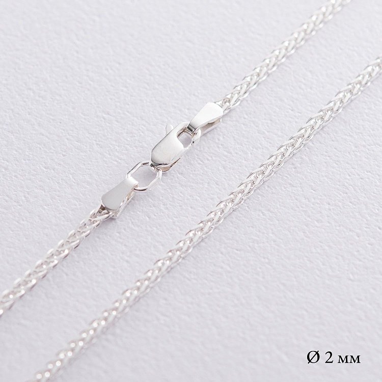 Срібний ланцюжок (плетіння Спіга) б010011 від ювелірного магазину Онікс