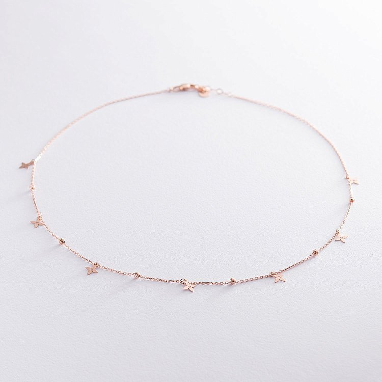 Золотое колье Клевера кол01520 Золотое колье Клевера кол01520 от ювелирного магазина Оникс