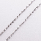 Цепочка Ролло в белом золоте ц00362-2,5 от ювелирного магазина Оникс - 2