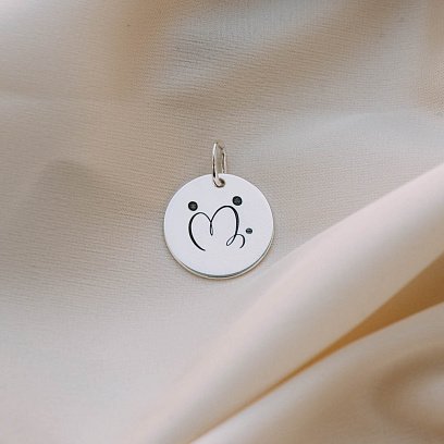 Серебряный кулон "Наша семья" 132722нс №2