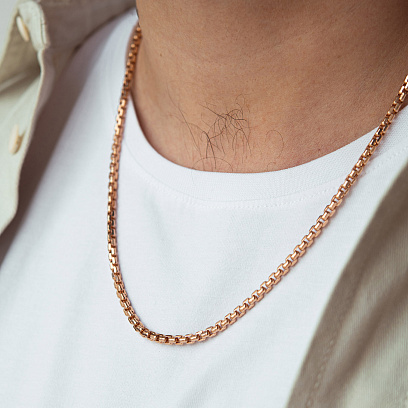 Золотий ланцюжок плетіння Венеція (3.5 мм) ц00193-3,5 №5