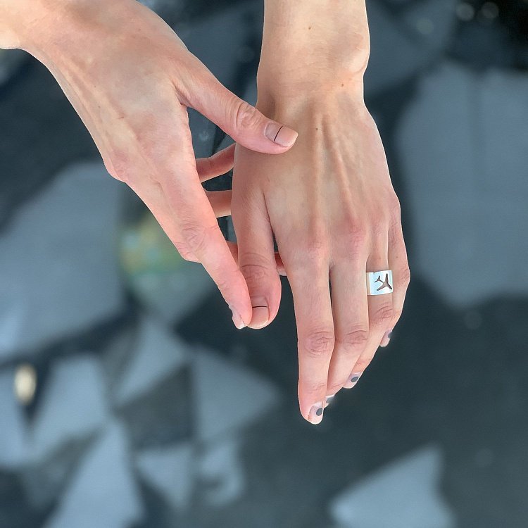 Срібний перстень "Літак" 112228 від ювелірного магазину Онікс - 13