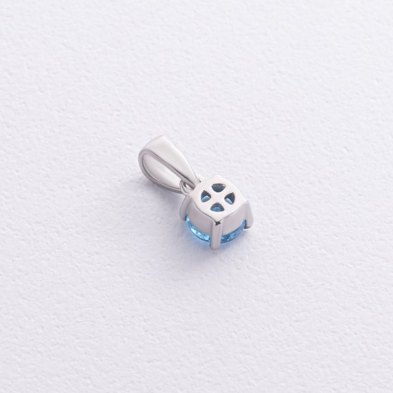 Серебряный кулон с кварцом 3990р-QSWB №3
