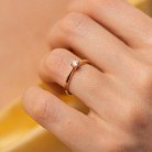 Помолвочное золотое кольцо с бриллиантом 101-10021к от ювелирного магазина Оникс - 5