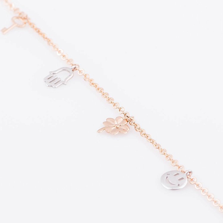 Золотий браслет на ногу б02720 від ювелірного магазину Онікс - 1