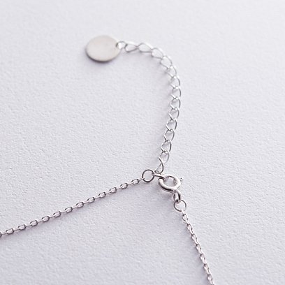 Срібне кольє "Хрестики" (6 шт) 18950 №5