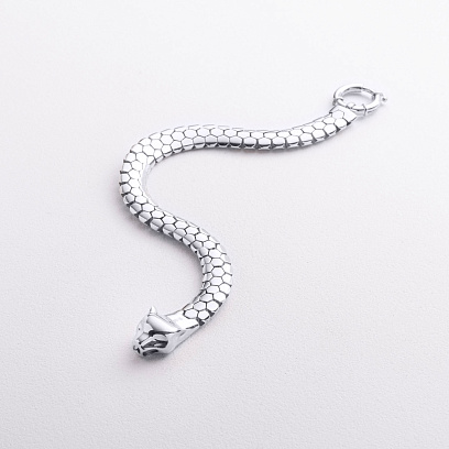 Браслет "Пантера" у білому золоті б05838 №5