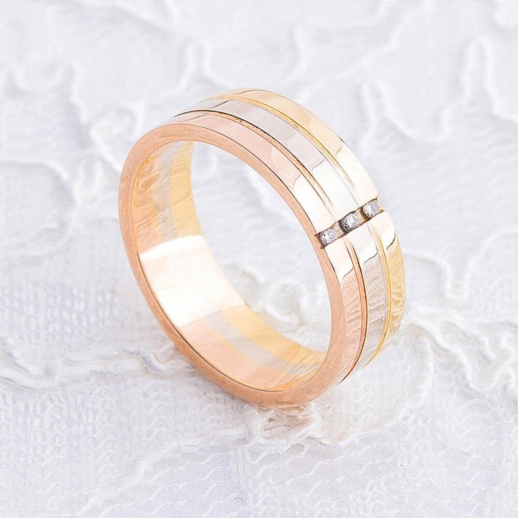 Обручка обр000311 від ювелірного магазину Онікс - 1