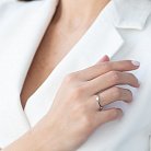 Помолвочное кольцо в белом золоте (бриллиант) RS05476 от ювелирного магазина Оникс - 3