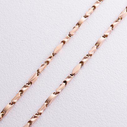 Колье - цепочка в красном золоте кол02375 №6