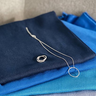 Срібний перстень "Кругообіг" 112226 №5