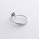 Помолвочное кольцо с бриллиантами (белое золото) 236321122 от ювелирного магазина Оникс - 4