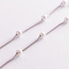 Срібні сережки "Міріам" з перлами 123138 от ювелирного магазина Оникс - 2