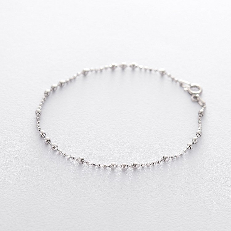 Серебряный шариковый браслет 141315 от ювелирного магазина Оникс
