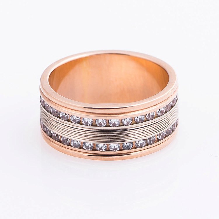 Обручальное кольцо обр000562 от ювелирного магазина Оникс - 2