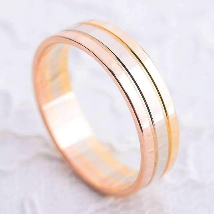 Обручка обр000310 - 3 Обручка обр000310 від ювелірного магазину Онікс - 3