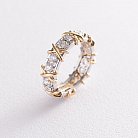 Золотое кольцо с бриллиантами кбд1-266 от ювелирного магазина Оникс - 2