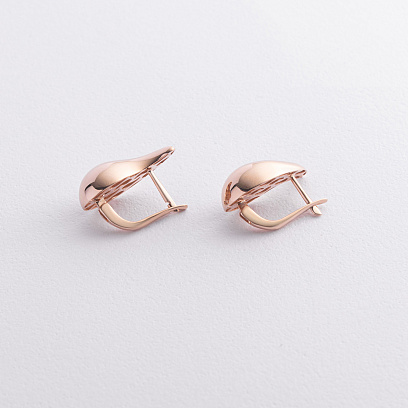 Золотые серьги "Melanie" с09447 №2