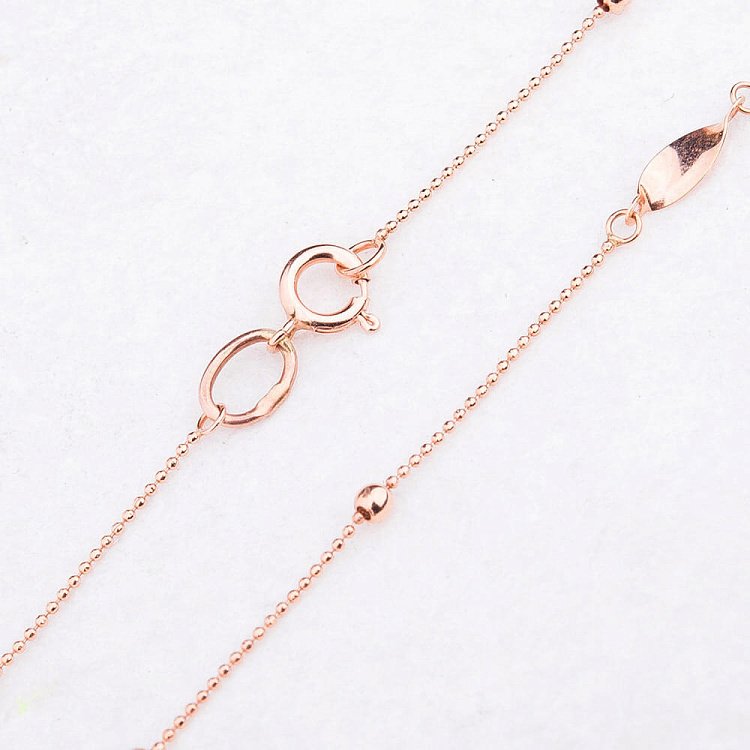 Золотий браслет на ногу б01308 від ювелірного магазину Онікс - 3