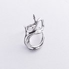 Серебряное кольцо "Змея" 112767 от ювелирного магазина Оникс - 1
