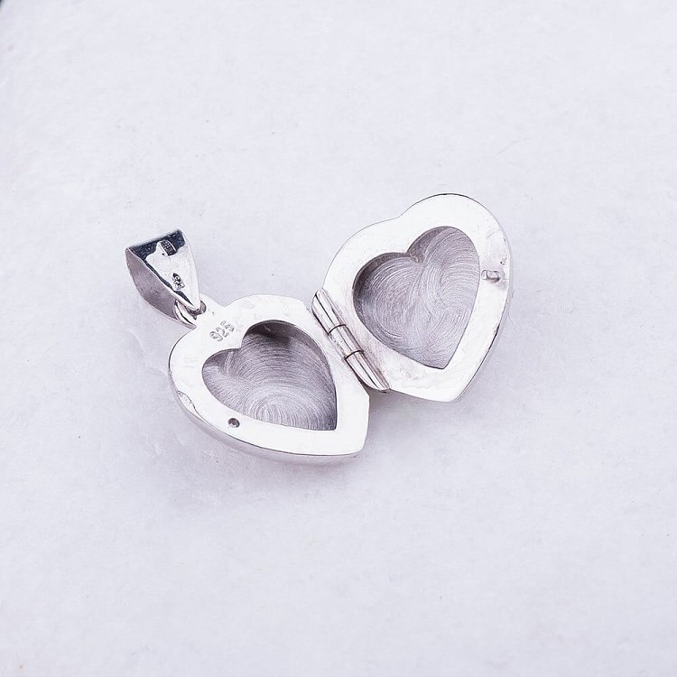 Кулон для фотографии "Сердце" 132005 от ювелирного магазина Оникс - 3