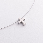 Серебряное колье "Струна" 181317 от ювелирного магазина Оникс - 5