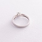 Помолвочное золотое кольцо с бриллиантами кб0420 от ювелирного магазина Оникс - 4
