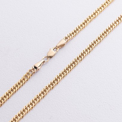 Цепочка золотая панцирное плетение (4 мм) ц00577-4