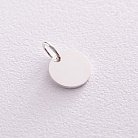 Срібний кулон Mini (можливе гравіювання) 133160 от ювелирного магазина Оникс