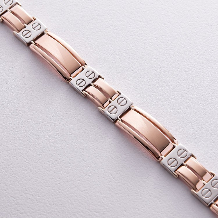 Мужской золотой браслет б05280 от ювелирного магазина Оникс - 2